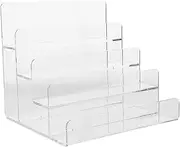 INOOMP Multi Acrylic Handbag Display Rack Versatile Storage Stand for and Sunglasses Efficient Space Saving Design for Retail Shops and Exhibitions Neat Organization Spacing