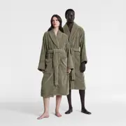 Sheridan Aven Robe in Green Olive Size: Small Medium Material: Cotton @Sheridan Rewards