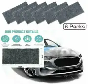 6Pcs Nano Sparkle Cloth for Car Scratches Nano Magic Clothes Scratch Remover