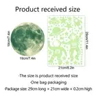 Wall Stickers Luminous Stars Moon Planet Glow In The Dark Nursery Kids Room NEW