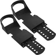 Happyyami Rowing Machine Foot Pedals 1 Pair Exercise Machine Pedal Part Trainer Pedal Replacement Bicycle Accessories for Home Gym Walking Fitness Equipment