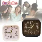 Bedside Clock Analogue Clocks Minimalist Battery Desktop Analog Alarm Table