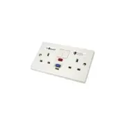 GA6472 RCD05WAV Timeguard Rcd Twin Socket Active