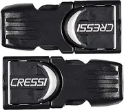 Cressi Reaction/Frog Plus Buckles Fins - Black