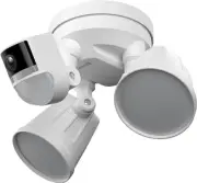 4K Ultra HD Security Floodlight Camera with 2-Way Audio, Microphone & Speaker, S