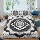 2/3pcs Bedding Set Bohemian Mandala Pattern Printed Bedspreads Soft Stylish 19