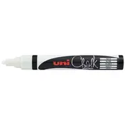 Uni Liquid Chalk Marker Bullet Tip White