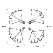 For DJI AIR3S Protection Ring MAVIC AIR3 Propeller Anti-collision Blade Cover ==