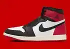 GS NIKE AIR JORDAN 1 HIGH OG BLACK TOE REIMAGINED FD1437-106