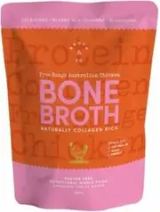 Broth & Co Free Range Chicken Bone Broth G/F 300ml Pouch