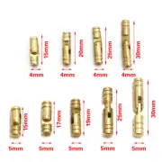 10Pcs copper brass jewelry box hidden invisible concealed barrel hinge