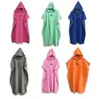 Beach Towel Bath Hooded Changing Robe Quick Dry Towel Men Women Poncho Bathr'B