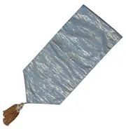 By Dezign - Blue & Gold Runner - Napery & Throws