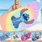 Stitch Cartoon Microfibre Towels Swimming Beach Bath Towel For Adults Kids