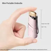 UV Protected Ultralight Mini Sun Umbrella Portable Five-fold Sunshade