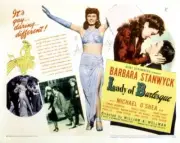 Lady Of Burlesque Lobby Card Babara Stanwyck Michael O'Shea 1943 Old Photo