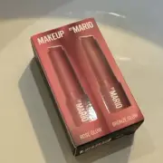 MakeUp By Mario Mini MoistureGlow On The Go Plumping Lip Serum Nude / Bronze New