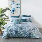 Bianca Kailua Quilt Cover Set Teal