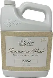 Tyler Glam Wash Laundry Detergent, Diva, Liquid, 64 Fl Oz (Half Gallon) HE Safe