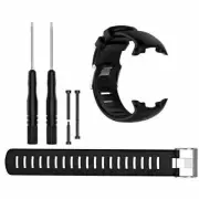 Watch Band Black Straps for Suunto D4 / D4i / D4i Novo Dive Computer Replacement