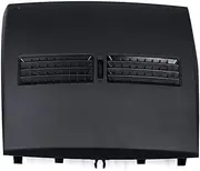 Car Finisher-Instrument Panel Compatible For Nissan Tiida C11 2005-2011 Auto Front Dashboard Middle Air Conditioner Vent Outlet(Black)