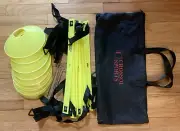 Crossol Sports-Speed & Agility Training Set Includes Ladder Cones Carrying Bag
