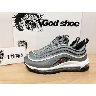 耐吉 耐克庫存清潔耐克air Max 97 UL 17銀彈針織情侶氣墊慢跑 918356-003男女款