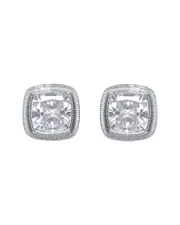 Genevive 14K Rose Gold Vermeil Plated Earrings