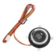 Car Push-Start Ignition Kit Smart Engine Start Stop Button Keyless Go System for
