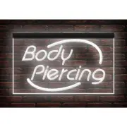 Tattoo Body Piercing Shop Studio Workshop Home Decor Open Neon Sign