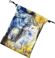 Tarot Card Bags, Oracle Dubks Protection Box, Tarot Storage, Dice Storage 13x18cm |, B, Consulte la descripción, See description