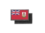 Flag patch printed badge country bermudas