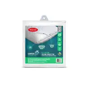 Tontine Comfortech Allergy Plus Quilted Pillow Protector - White