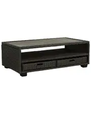 Progressive Furniture Wicker Storage Cocktail Table