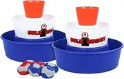 Beach, Tailgate, Camping, Yard Game Indoor/Outdoor by Water Sports, Perfect for Family Game Night, Outdoor Games, Red/White/Blue