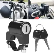 Motorcycle Universal Helmet Locks Handlebar For 22 mm Tube Anti-theft Security