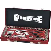 Sidchrome Socket Set 1/4 3/8 1/2 64 Pieces SIDSCMT19120