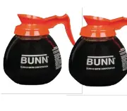 Commercial Coffee Pot/Carafe/Decanter- Decaf Orange 2 Pack 64 Oz NEW For BUNN