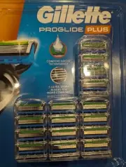 Gillette ProGlide Plus Razor Cartridge Refills - 16 Count, 5 Blade Shaving