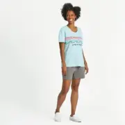 Life is Good Women Relaxed Fit Slub Retro Wave Tee Shirt 80940