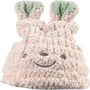 minkissy Baby Hair Drying Hat Gentle Absorbent Towel Hat for Boys and Girls Bath Time