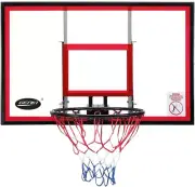 Genki Indoor Mini Basketball Hoop Wall Mounted Basketball Backboard Ring Net ...