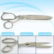 14" Tailor Upholstery Scissors Shear HEAVY DUTY RAZORS Sharp Silver Stainless