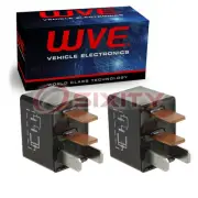 2 pc Wells Fuel Injection Relay for 2015-2017 Lexus GS F RC F RC200t RC300 uv
