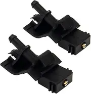 2Pcs Front Windshield Wiper Washer Jet Nozzle 85381-30150 Compatible with Toyota Venza Matrix 4Runner Avensis Corolla Camry Auris Highlander