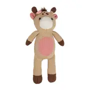 Splosh Baby Giraffe Soft Cotton Knitted Plush Toy Stuffed Animal 32cm Pink 0+