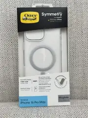 Otterbox Symmetry MagSafe Case Clear for iPhone 16 Pro Max + Screen Protector