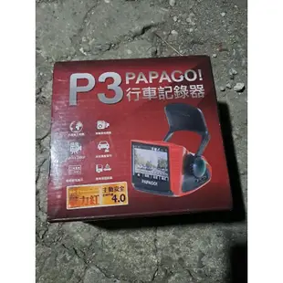 PAPAGO P3 車道偏離/車距警示行車記錄器白