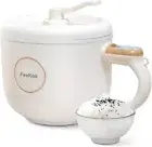 Feekaa Rice Cooker Poetable Rice Cooker Small 1.2L Mini Removable Electric Rice