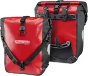 Sport-Roller Classic Bicycle Bag Red / Black 30 x 25 x 24 cm, (2x)12.5 Litre